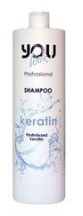 Шампунь You Look Keratin для тонкого і ламкого волосся, 1000 млШампунь You Look Keratin для тонкого і ламкого волосся, 1000 мл