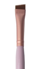 Пензлик для фарбування брів професіний ZOLA світло-рожевий широкий зі скосом 02 pПензлик для фарбування брів професіний ZOLA світло-рожевий широкий зі скосом 02 p