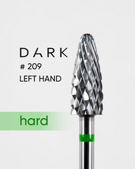 Фреза ТВС DARK №209 зеленая для левшейФреза ТВС DARK №209 зеленая для левшей