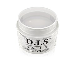 Однофазный кристально-прозрачный гель D.I.S Nails Thick CLEAR (кислотная, средняя степень вязкости), 60 гОднофазный кристально-прозрачный гель D.I.S Nails Thick CLEAR (кислотная, средняя степень вязкости), 60 г