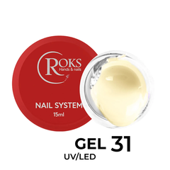 Гель для нігтів будівельний ROKS Builder Gel №31 15 млГель для нігтів будівельний ROKS Builder Gel №31 15 мл