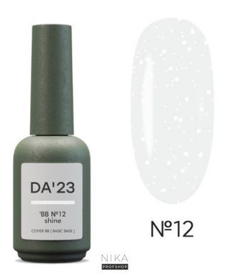 База для нігтів камуфлююча DA'23 BB №12 Cover base SHINE 14 мл