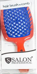 Щітка SALON PROFESSIONAL Hair Brush Comb червоний з синімЩітка SALON PROFESSIONAL Hair Brush Comb червоний з синім