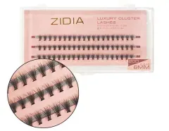 Вії пучкові ZIDIA Cluster Lashes 20D C 0,10*6 мм, 3 стрічкиВії пучкові ZIDIA Cluster Lashes 20D C 0,10*6 мм, 3 стрічки