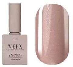 База для нігтів WEEX Cover base Shimmer 56, 11 млБаза для нігтів WEEX Cover base Shimmer 56, 11 мл
