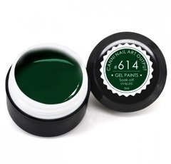 Гель-фарба CANNI 614 темно-зелений 5млГель-фарба CANNI 614 темно-зелений 5мл