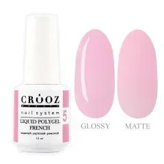 Полігель рідкий Crooz Liquid Polygel French №05 15 млПолігель рідкий Crooz Liquid Polygel French №05 15 мл