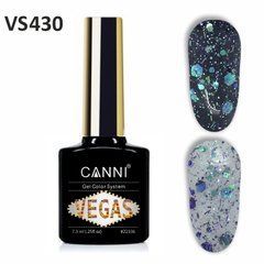 Гель-лак для нігтів CANNI Vegas №430 синій-смарагдовий 7,3 млГель-лак для нігтів CANNI Vegas №430 синій-смарагдовий 7,3 мл