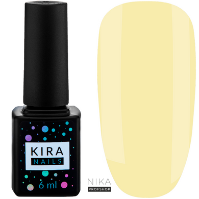 База цветная KIRA NAILS Color Base 004 Банановый, 6 млБаза цветная KIRA NAILS Color Base 004 Банановый, 6 мл