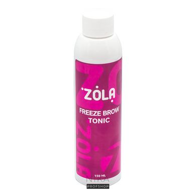 Тонік для брів ZOLA Freeze brow tonic охолоджуючий 150 млТонік для брів ZOLA Freeze brow tonic охолоджуючий 150 мл