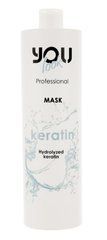 Маска You Look Glamour Keratin для тонкого і ламкого волосся You Look 250 млМаска You Look Glamour Keratin для тонкого і ламкого волосся You Look 250 мл