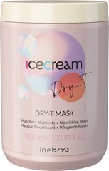 Маска для сухого, фарбованого та кучерявого волосся INEBRYA Ice Cream Dry-T Mask 1000 млМаска для сухого, фарбованого та кучерявого волосся INEBRYA Ice Cream Dry-T Mask 1000 мл