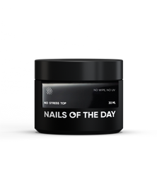 Топ для гель-лака антицарапка NAILSOFTHEDAY No Stress Top No UV 30 мл