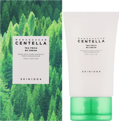 Зволожуючий крем для проблемноі шкіри SKIN1004 Madagascar Centella Tea-Trica B5 Cream 75 млЗволожуючий крем для проблемноі шкіри SKIN1004 Madagascar Centella Tea-Trica B5 Cream 75 мл