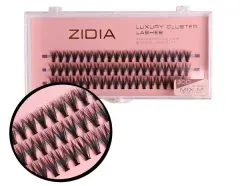 Вії пучкові ZIDIA Cluster Lashes 30D 0,7 MIX M 9 10 11 мм, 3 стрічкиВії пучкові ZIDIA Cluster Lashes 30D 0,7 MIX M 9 10 11 мм, 3 стрічки