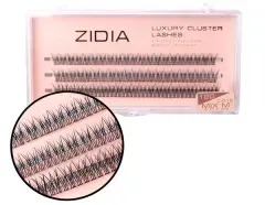 Вії пучкові ZIDIA Cluster Lashes 12D MIX M C 0,10*9 10 11 мм, 3 стрічкиВії пучкові ZIDIA Cluster Lashes 12D MIX M C 0,10*9 10 11 мм, 3 стрічки