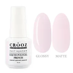 Полігель рідкий Crooz Liquid Polygel French №06 15 млПолігель рідкий Crooz Liquid Polygel French №06 15 мл