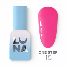 Гель-лак LUNA однофазний для педикюру One step №15, 8 млГель-лак LUNA однофазний для педикюру One step №15, 8 мл