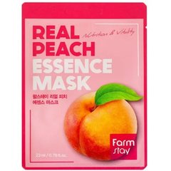 Маска тканевая для лица FARM STAY REAL PeachМаска тканевая для лица FARM STAY REAL Peach