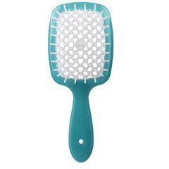 Щетка JANEKE Superbrush бирюза с белой серединкойЩетка JANEKE Superbrush бирюза с белой серединкой