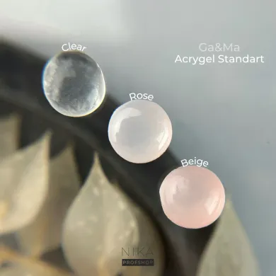 Акригель GA&MA Стандарт прозорий Acrygel Standart Clear 15 млАкригель GA&MA Стандарт прозорий Acrygel Standart Clear 15 мл