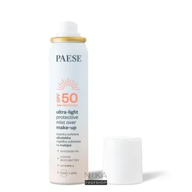 Ультралегкий защитный спрей для лица PAESE SPF Ultra Light 50 high protectionУльтралегкий защитный спрей для лица PAESE SPF Ultra Light 50 high protection