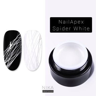 Паутинка NAIL APEX Spider White, 5гПаутинка NAIL APEX Spider White, 5г