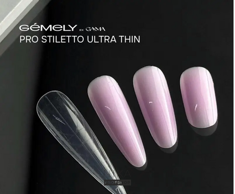 Верхні форми GEMELY ex GA&MA надтонкі Pro Stiletto Ultra Thin Collaboration with @sadovec_yuliaВерхні форми GEMELY ex GA&MA надтонкі Pro Stiletto Ultra Thin Collaboration with @sadovec_yulia