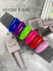 База для нігтів кольорова WEEX Cover base Sense 27 11 млБаза для нігтів кольорова WEEX Cover base Sense 27 11 мл