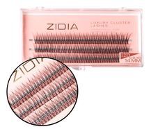 Вії пучкові ZIDIA Cluster Lashes 12D fish tail C 0,10*14 мм, 3 стрічкиВії пучкові ZIDIA Cluster Lashes 12D fish tail C 0,10*14 мм, 3 стрічки