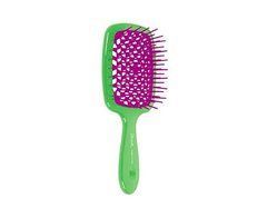 Щетка JANEKE Superbrush зеленая з малиновымЩетка JANEKE Superbrush зеленая з малиновым