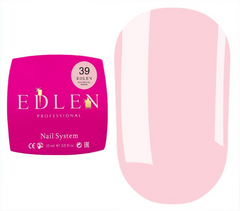 Гель строительный Builder gel EDLEN Butterfly №39 15 мл