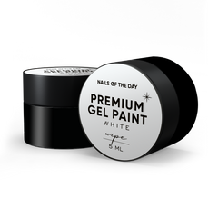 Гель-фарба NAILSOFTHEDAY Premium Gel Paint White Wipe з липким шаром, 5 млГель-фарба NAILSOFTHEDAY Premium Gel Paint White Wipe з липким шаром, 5 мл