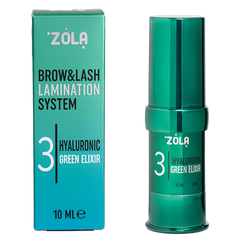 Состав для ламинирования саше ZOLA 03 Hyalurinic Green Elixir, 10 млСостав для ламинирования саше ZOLA 03 Hyalurinic Green Elixir, 10 мл
