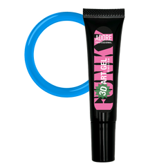 Арт-гель для маникюра ADORE professional 3D Funky Art Gel №17 glass blue 15 млАрт-гель для маникюра ADORE professional 3D Funky Art Gel №17 glass blue 15 мл