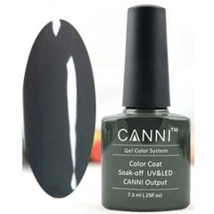 Гель-лак CANNI №151 графитово-серый, эмальГель-лак CANNI №151 графитово-серый, эмаль