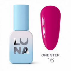 Гель-лак LUNA однофазний для педикюру One step №16, 8 млГель-лак LUNA однофазний для педикюру One step №16, 8 мл