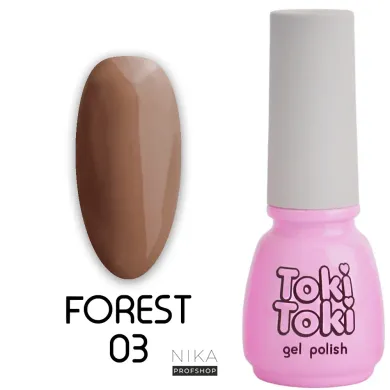 Гель-лак Toki-Toki Forest FS03 5 мл, 5.0