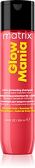 Шампунь для захисту кольору фарбованого волосся MATRIX Glow Mania Color Protecting, 300 млШампунь для захисту кольору фарбованого волосся MATRIX Glow Mania Color Protecting, 300 мл