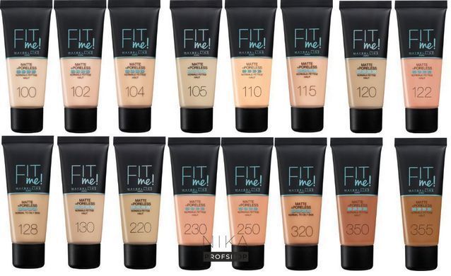 Тональний крем MAYBELLINE FIT ME для обличчя 118, 30мл