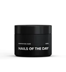 Гель моделюючий Nails NAILSOFTHEDAY Premium gel clear прозорий, 30 мгГель моделюючий Nails NAILSOFTHEDAY Premium gel clear прозорий, 30 мг