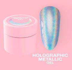 Гель LUNA для нігтів Holographic Metallic Gel 5 млГель LUNA для нігтів Holographic Metallic Gel 5 мл