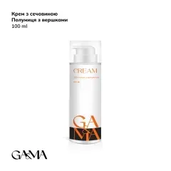 Крем GA&MA з сечовиною, полуниця з вершками інтенсивне зволоження 100 мл
