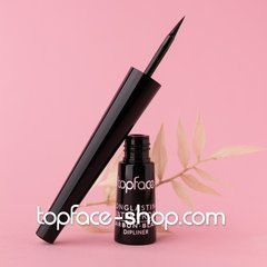 Подводка Topfase Carbon Black Shine Longlasting Waterproof Dipliner PT406 01 водостойкая, 2,5 млПодводка Topfase Carbon Black Shine Longlasting Waterproof Dipliner PT406 01 водостойкая, 2,5 мл