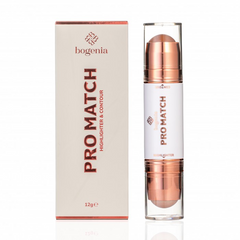 Хайлайтер та контур Bogeniа Pro Match Stick Highlighter & Contour BG 656-001,12 гХайлайтер та контур Bogeniа Pro Match Stick Highlighter & Contour BG 656-001,12 г