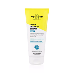Крем незмивний для кучерявого волосся YELLOW Curly Leave-in Cream, 200 млКрем незмивний для кучерявого волосся YELLOW Curly Leave-in Cream, 200 мл