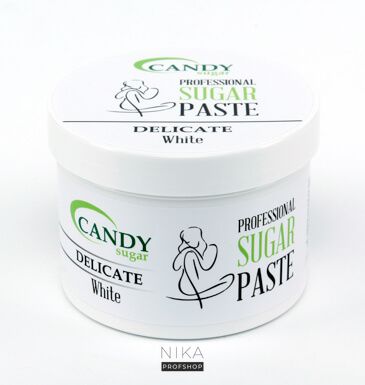 Паста для шугарингу CANDY SUGAR Sugar Paste White DELICATE 600г