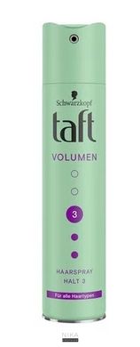 Лак для волосся TAFT Volume Fresh 3, 250млЛак для волосся TAFT Volume Fresh 3, 250мл