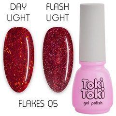 Гель-лак для ногтей Toki-Toki Flakes №005 5 млГель-лак для ногтей Toki-Toki Flakes №005 5 мл