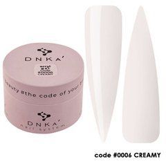 Акригель для нігтів DNKa Acryl gel №0006 Creamy 30 мАкригель для нігтів DNKa Acryl gel №0006 Creamy 30 м